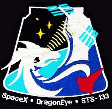 DragonEye - SPACEX - STS-133 SATELLITE Launch - AN EXCELLENT QUALITY REPRO PATCH picture