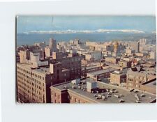 Postcard View of Metropolitan Seattle and Elliot Bay Seattle Washington USA picture