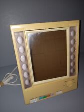 Clairol True to Light VII Vintage Makeup Mirror Dual Sided 4 Settings Used Works picture
