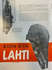 1969 Swedish Lahiti L-40 Handgun illustrated picture