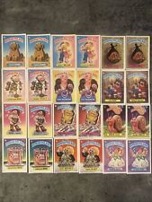 Garbage Pail Kids GPK OS Mid To Lower Grade Lot Of 24 Cards (1986)A/B Sets picture