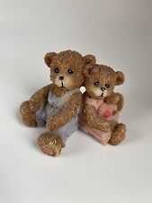Vintage  Miniature Teddy Bears Figurine Home Decor, 2.75” Tall picture
