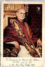 Postcard To Commemorate the Visit of His Holiness, Pope Paul VI, New York picture