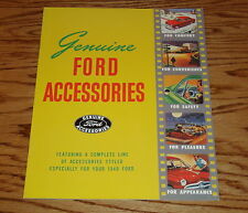 1949 Ford Car & Truck Genuine Accessories Sales Brochure 49 picture