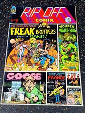 Rip Off Comix #9  Underground Comix  1st Printing  1981  picture