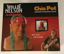 Willie Nelson Chia Pet - An American Icon - Decorative Planter With Seeds, NIB picture