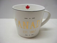 Canada Est 1867 Coffee Cup Mug Large Grace Ceramics picture