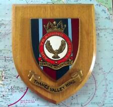 Vintage RAF Royal Air Force ATC Thames Valley Squadron Crest Shield Plaque picture