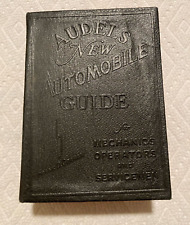 Vintage Audels New Automobile Guide 1945 For Mechanics Collectors *White Pages* picture