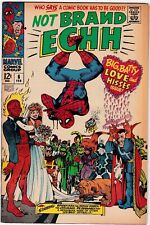 NOT BRAND ECHH #6, FEBRUARY 1968 FINE CONDITION MARVEL SILVER AGE CLASSIC picture