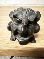 Satirical Bronze Inkwell Grotesque Caricature XIX Inkwell Antique French picture
