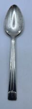 Vtg United Airlines Spoon International Silver Co 6” Metal Silver Plated picture