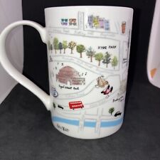 Alice Tait 2008 London Map Mug Collectible England Coffee Tea Cup Buckingham EUC picture