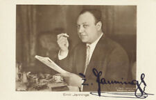 EMIL JANNINGS - PICTURE POST CARD SIGNED picture