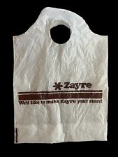Zayre Discount Plastic Bag We'd like to make Zayre your store 18”x13” VTG 1980s picture
