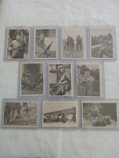 World War 2 Combat Trading Card LOT TV Series Tie In Vintage Collectible 1963 picture