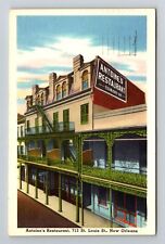 New Orleans LA-Louisiana, Antoine's Restaurant Vintage c1965 Souvenir Postcard picture