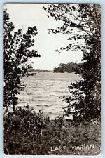 Minneapolis Minnesota MN Postcard RPPC Photo Lake Marian 1908 Posted Antique picture