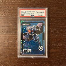 KITH X-Men Asics PSA Card Storm 1/50 Blue Hologram Upper Deck picture