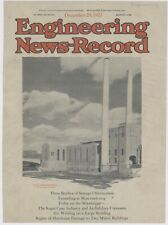 1927 Engineering News Record Mag. COVER ONLY - University of Iowa Power Plant  picture