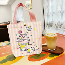 sanrio cinnamon roll small snap bag appr. 10 x 8 inches very cute for quick out picture