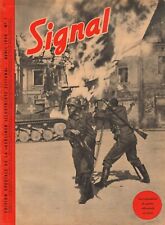 Electronic publication (PDF) Signal magazine No 1 from 1940 french edition picture