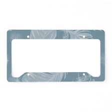 CafePress Beautiful Feathers License Plate Holder License Frame (194753627) picture