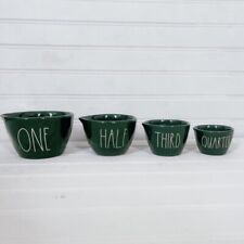 Rae Dunn Green Measuring Cups - HTF Farmhouse Display Use only NEW picture