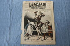 1872 NOVEMBER 24 LE GRELOT NEWSPAPER - LE PLUS A PLAINDRE - FRENCH - NP 8606 picture