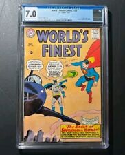 D.C Comics World's Finest Comics 153 11/65 CGC 7.0 Batman Slaps Robin Meme Panel picture