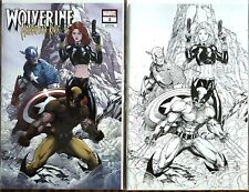 Wolverine: Madripoor Knights #1 Exclusive (LTD 3,000) and B&W (LTD 1,000) Turner picture