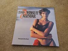 VINTAGE 1989 SPORTS ILLUSTRATED SWIMSUIT CALENDAR 15 x 15 picture