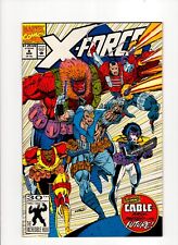 X-FORCE #8 (1992): Key- Origin of Cable: High Grade picture