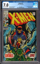 X-Men #57 CGC 7.0 1st app Larry Trask Sentinels app Marvel Girl picture
