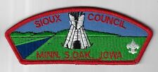 Sioux Council CSP Minn.-South Dakota-Iowa RED Bdr. [TX-1200] picture