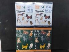Lot of 4 Cat and Dog Facts Playing Cards 52 card deck with 2 jokers picture