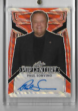 PAUL SORVINO 2023 Leaf Pop Century Signature REFRACTOR Auto Card Autograph 2/4 picture