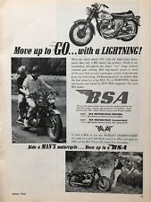 Vintage 1966 BSA motorcycle original ad CY010 picture