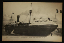 Saint Malo La Louisiane Postcard Steamship Terre Neuve Levy Fils Image Photo picture