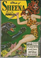 STORIES OF SHEENA QUEEN OF THE JUNGLE # 1 FICTION HOUSE 1951 PULP picture