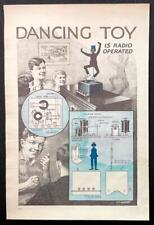 “Dancing Toy is Radio Operated” 1932 HowTo PLANS Jim Crow picture