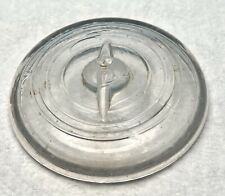 Vintage Clear Glass Canning Jar Lid Mason Bail Wire 3 1/4