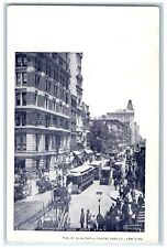 c1905's Broadway Near John Street  New York City New York NY Unposted Postcard picture