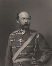FRANCO-PRUSSIAN WAR. Prince Friedrich Carl Nicolaus of Prussia. Prussia 1875 picture