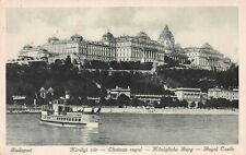 Royal Castle, Budapest, Hungary, Early Postcard, Used, Sent to New York City picture