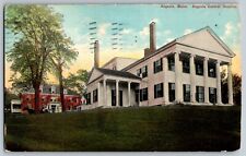 Augusta, Maine ME - Augusta General Hospital - Vintage Postcard - Posted 1910 picture
