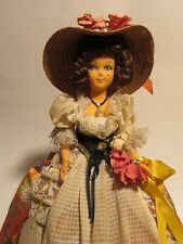 Vintage Collectors Doll Lamp Baby Flex Marque Depose Rare Antique Lace Dress     picture