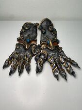 Medieval Gauntlets Halloween Costume Gloves Latex Rubber picture