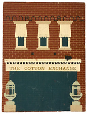 1990 RARE CAT'S MEOW THE COTTON EXCHANGE WILMINGTON NC WOOD SHELF SITTER FALINE picture