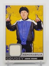 2017 UD Goodwin Champions EDDIE HUANG (TV Personality) Goudey Memorabilia Patch picture